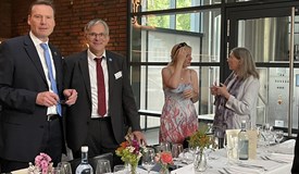Von li: Henric Leuer, Stephan Wehr, Stefanie Leuer, Sabine Wehr-Zeller